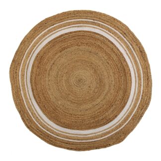 ALFOMBRA JUTE RAYAS 120CM