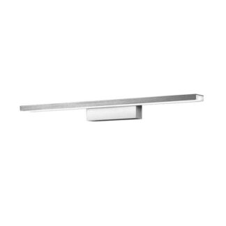 Alumbracuadros 22w 4000k Acebo Plata 1870lm Ip44 4,8x56x8,5cm