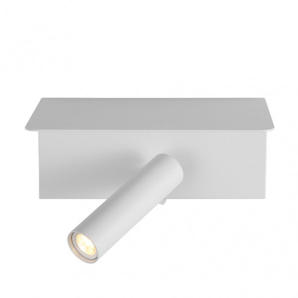 Aplique 3w 4000k Leonardo Blanco C/estante Y Usb 150lm C/interruptor 14x18x14cm Orientb - Image 2