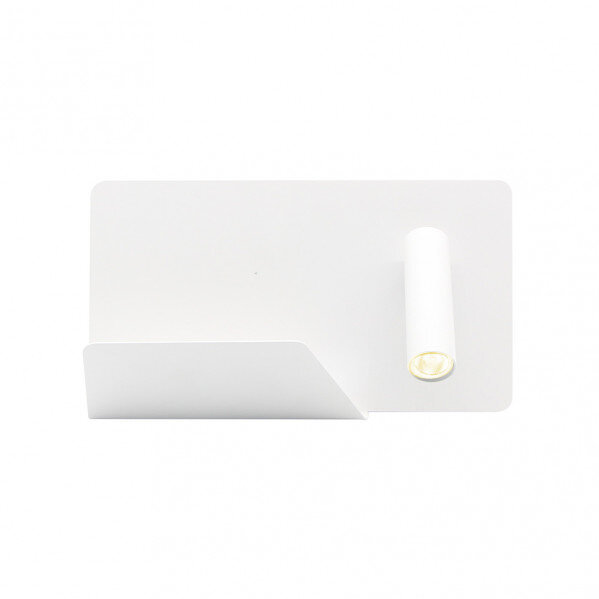 Aplique 3w 4000k Miguel Angel Dcho Blanco C/usb Y Estante 150lm 16x28x12 Cm Orientable - Image 2