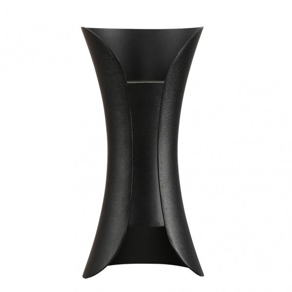 Aplique Barredor De Pared 10w 4000k Dickens Negro 950lm 20x10x9 Cm Ip65 Aluminio