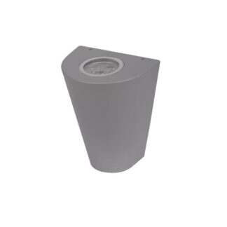 Aplique Exterior Ganges Gris Zinc 2gu10x3w 4000K  16x12,5x8,8 Cm Ip54 Bombillas Incluidas