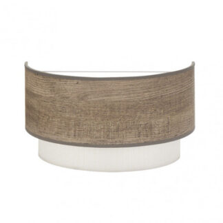 Aplique Myriam 1xe27 Madera Gris 17x30x16 cm