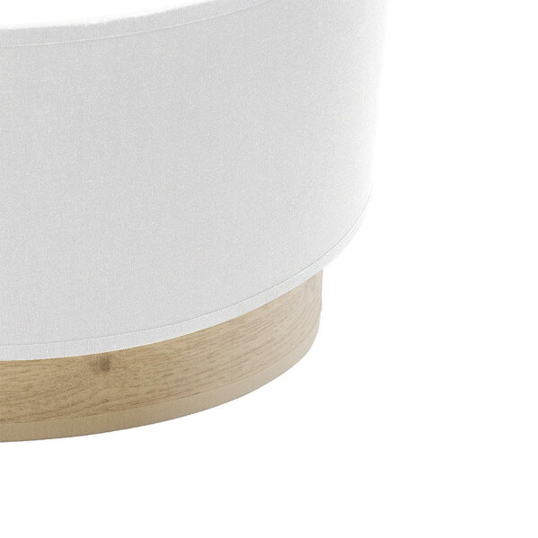 Aplique Olga 1xe27 Blanco/madera Clara 15x30x16 Cm - Image 2