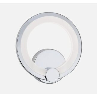 Aplique Sydney 10w 4000k Cromo 19,5x19x5cm 1300lm