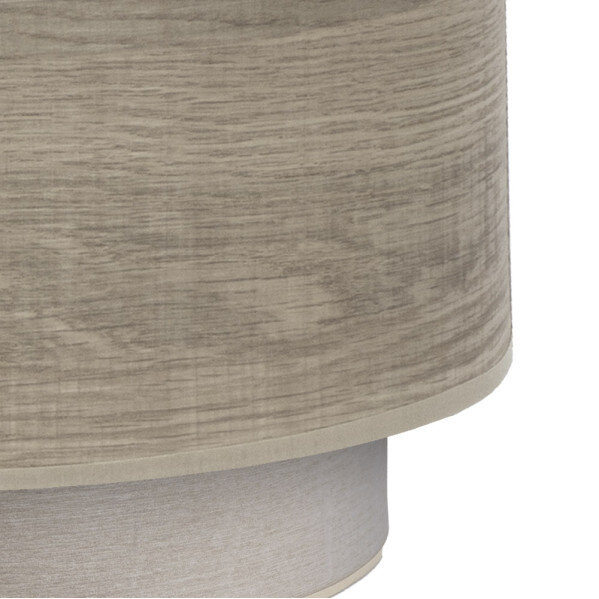 Aplique Tania 1xe27 Madera Gris 15x30x16 Cm - Image 2