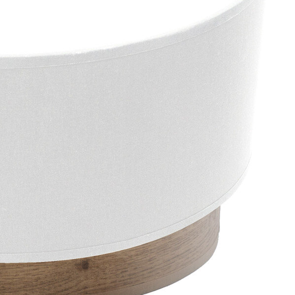 Aplique Tatiana 1xe27 Blanco-madera Oscura 17x30x15 Cm - Image 2