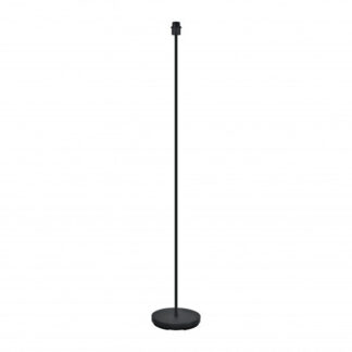 Arm. Pie De Salon Cara 1xe27 Negro 148x25x25 Cm
