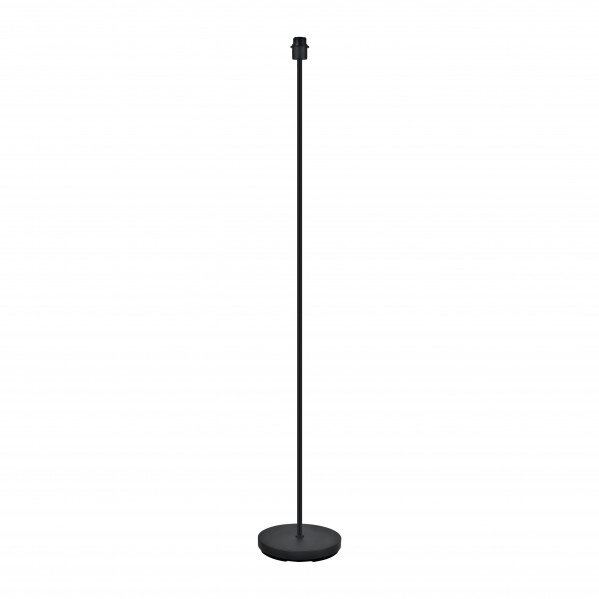 Arm. Pie De Salon Cara 1xe27 Negro 148x25x25 Cm