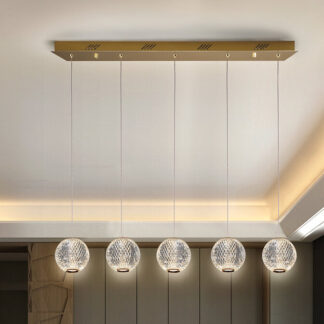 AUSTRAL- LAMPARA 5L LED ORO