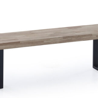 BANCO ASIENTO LOFT ROBLE HONEY / NEGRO.