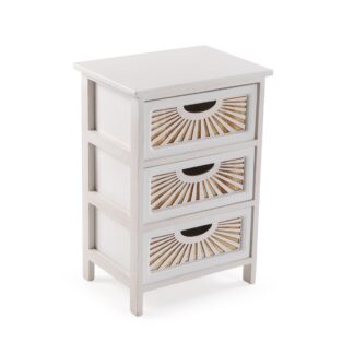 CAJONERA DE 3 CAJONES ADDA BLANCA