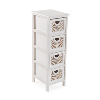 CAJONERA DE 4 CAJONES ADDA BLANCA