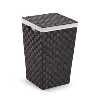 CESTO ROPA GRIS OSCURO