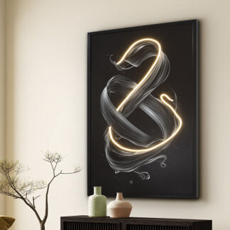 CINETIC- CUADRO LUZ LED 80X120