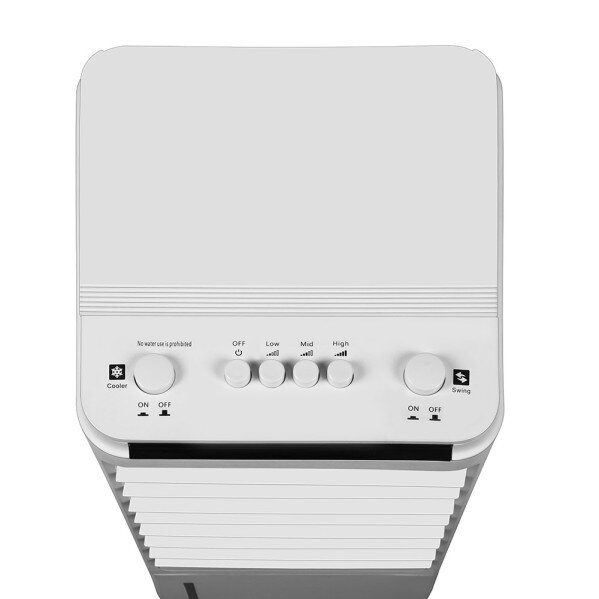 Climatizador Evaporativo Glaciar Blanco 80w 3velocidades 7l Humidificador, Orientab.acum.frio 56x23,5x26cm - Image 3