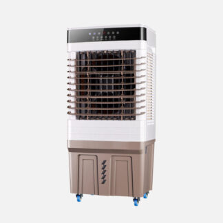 Climatizador Ind.langreo Blanco/marron 150w 50l C/remoto 3vel. Humidificador Oscilante Temporizador Tactil 114x52x39cm