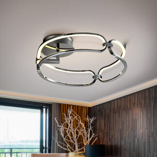 COLETTE-PLAFON LED Ø47 CROMO