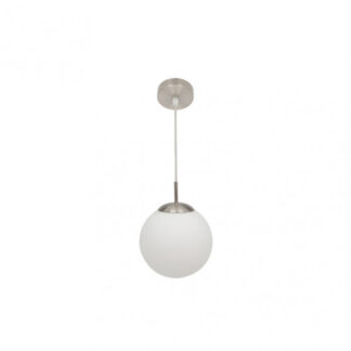 Colgante Astro 1xe27 Blanco/niquel Regx20x20 Cm