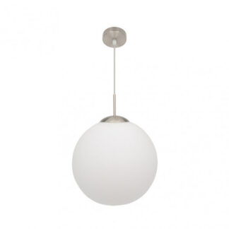 Colgante Astro 1xe27 Blanco/niquel Regx35x35 Cm