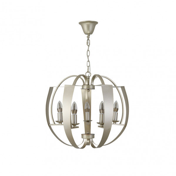Colgante Capuchina 5xe14 Champagne Regx53x53 Cm