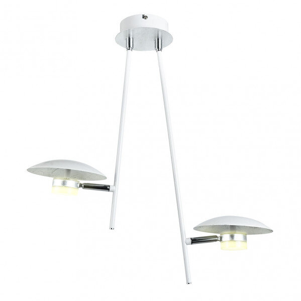 Colgante Ciudad Del Cabo 2l 12w 4000k Blanco/plata 1080 Lm 52x49x15 Cm Dirigible Y Orientable - Image 2