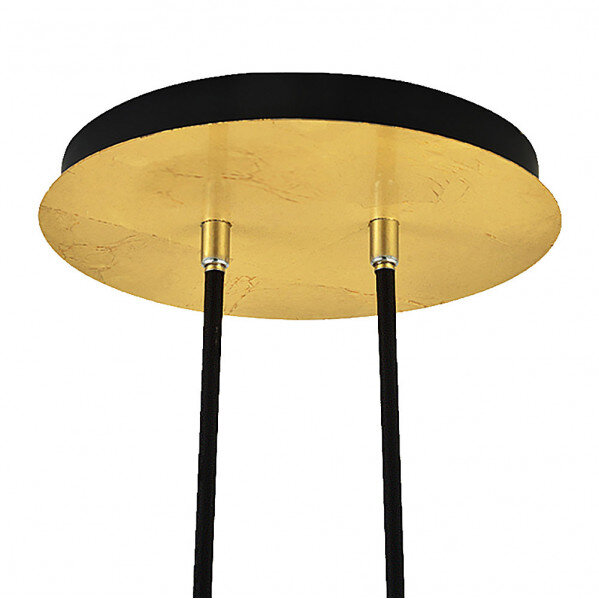 Colgante Ciudad Del Cabo 2l 12w 4000k Negro/oro 52x49x15 Cm 1080 Lm Dirigible Y Orientable - Image 3