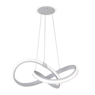 Colgante Glow Blanco 129w 3000-4000-6000k 10920lm C/luz Ambiente Remoto Y Reg.intensidad Regx58x58cm
