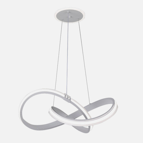 Colgante Glow Blanco 129w 3000-4000-6000k 10920lm C/luz Ambiente Remoto Y Reg.intensidad Regx58x58cm - Image 2