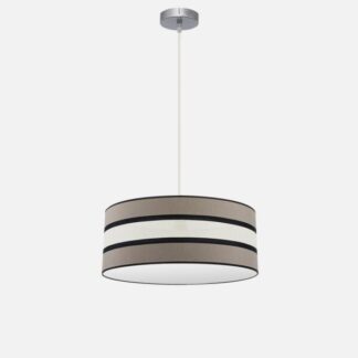Colgante Karla 2xe27 Topo/beis Regx50x50 cm