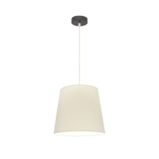 Colgante Maldivas 1xe27 Marron/beis Regx35x35 Cm