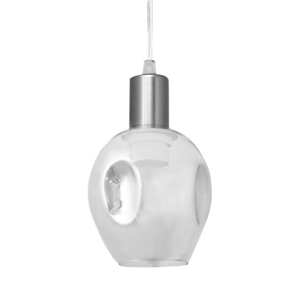 Colgante Meteoro 1xe27 Cromo/fume Regx14 3 Oquedades - Image 2