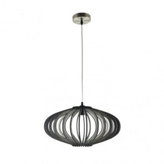 Colgante Sapelli 1xe27 Madera Cafe Regx45x45 Cm