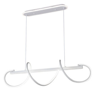 Colgante Yupi Blanco 149w 3000-4000-6000k 13572lm C/luz Ambiente Remoto Y Reg.intensidad Regx97x25cm