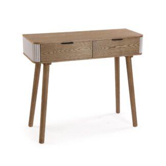 CONSOLA 2 CAJONES LEIAH 90CM