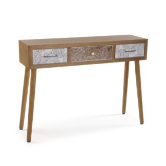 CONSOLA DE 3 CAJONES PALM GREY