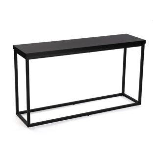 CONSOLA METAL NEGRO 110x60