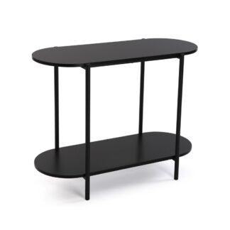 CONSOLA METAL NEGRO 90x70