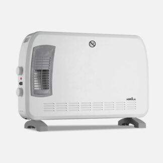 Convector Bengala 2000w Blanco/gris 3potencias funcion Turbo Termost.regulable Seguridad,asa 42,5x61x20,5cm