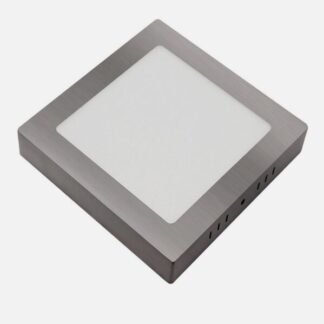 Downlight Superf.gabro 24w 3000k-4000k-6500k Niquel 2160lm 3,5x29x29 Cm
