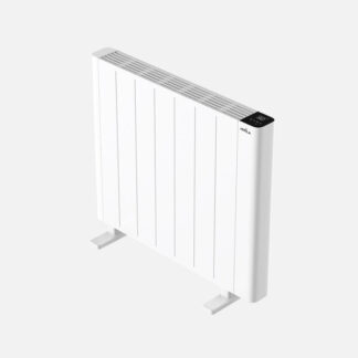 Emisor Termico De Aluminio Point Blanco 1500w 3modos Prog.7dias Tactil Protecc.antivuelco 58x67x8cm