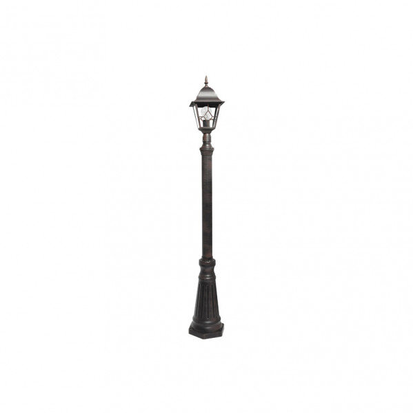 Farola Exterior Aluminio Bootes 1xe27 Marron Ip44 220x18x18 Cm - Image 2
