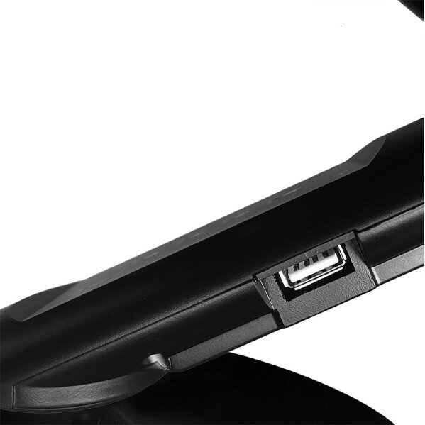 Flexo Clase 7w 3000-4500-6000k Negro 595lm Usb Temporizador,tactil,int.reg,40x19x32,5cm - Image 2