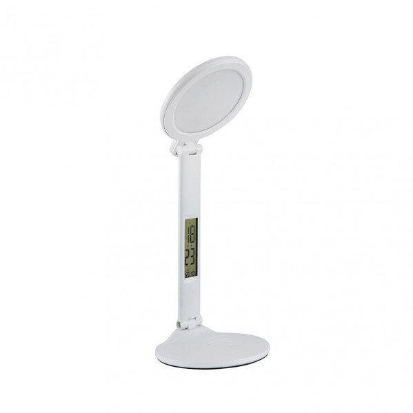 Flexo Hope 7w 3000-4000-6000k Blanco 40x16,5x18,5cm 525lm Inte.regulable, Tactil, Plegable, Temp+hora+calendario