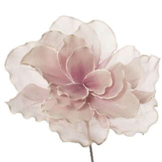 Flor Artificial 100 Cm Rosa,poliester+eva+papel Ø40x100cm