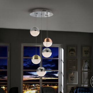 LAMPARA 5L LED ·SPHERE· COLOR