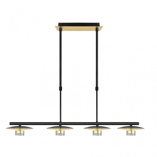 Lampara Ciudad Del Cabo 4l 24w 4000k Negro/oro Regx85x15 Cm 1920 Lm - Image 2