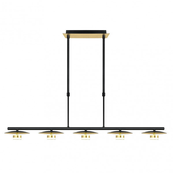 Lampara Ciudad Del Cabo 5l 30w 4000k Negro/oro Regx104x15 Cm 2400 Lm - Image 2