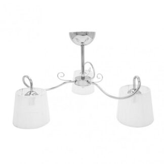 Lampara Cuzco 3xe14 Cromo 37x60x60 Cm
