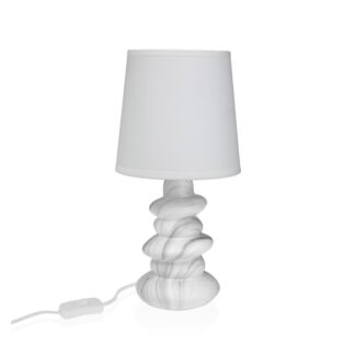 LAMPARA DE MESA NOLIA BLANCA